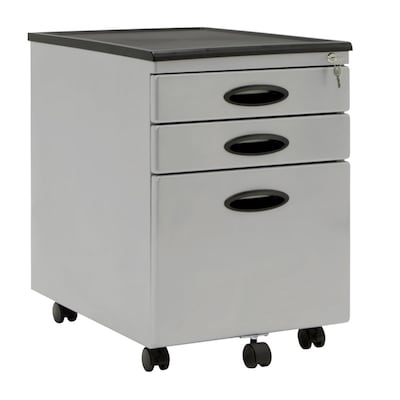Calico Designs 3-Drawer Vertical File Cabinet, Locking, Multicolor, Letter/Legal, 22D (51102BOX)