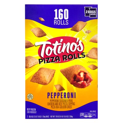Totinos Pepperoni Pizza Rolls, 160 Rolls (49481)