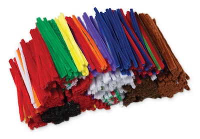 Pacon Jumbo Chenille Stems Ages 3+, 1000 Stems Per Pack (PACAC911501)