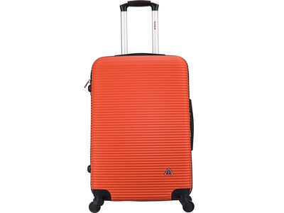 InUSA Royal 26 Hardside Suitcase, 4-Wheeled Spinner, Orange (IUROY00M-ORG)