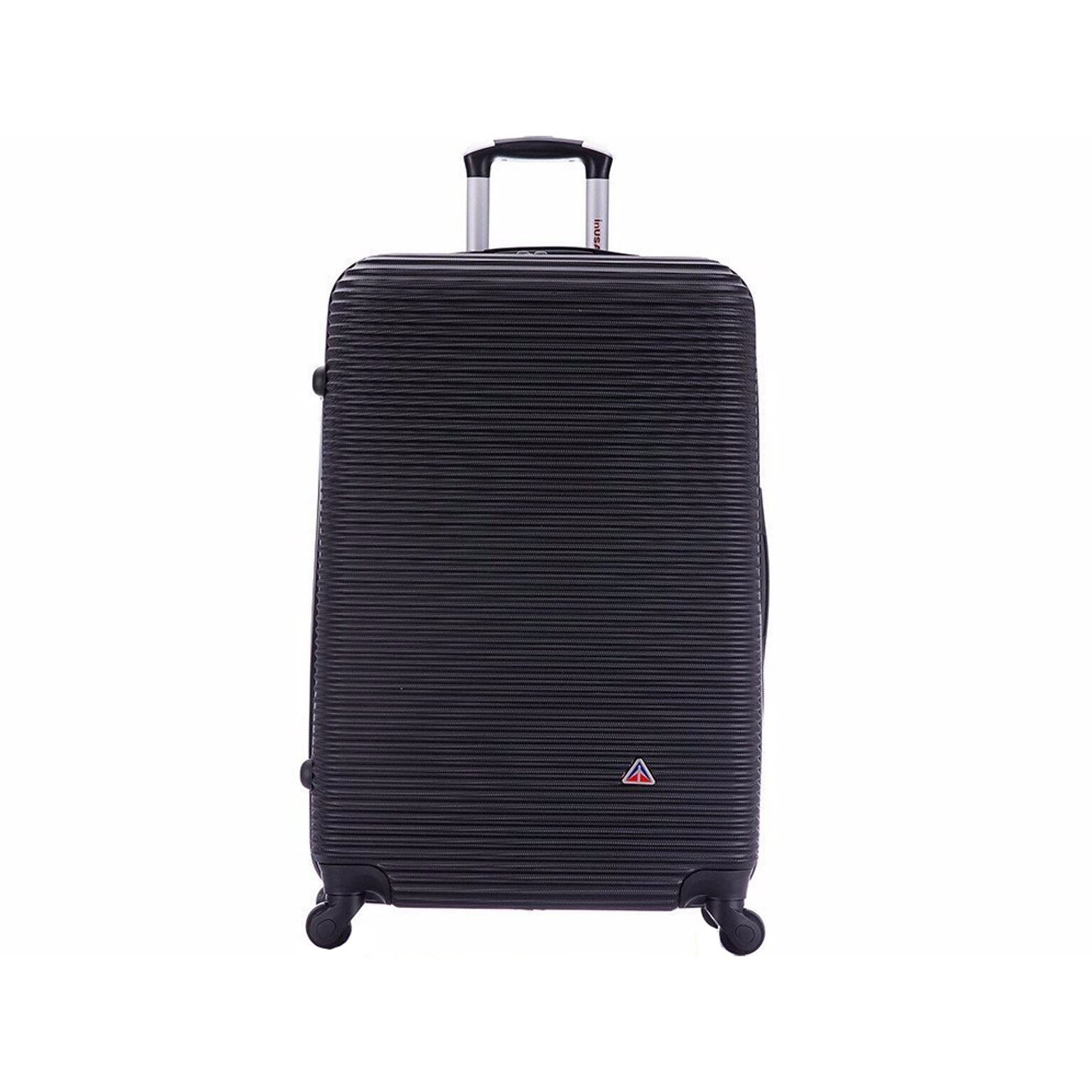 InUSA Royal 30 Hardside Suitcase, 4-Wheeled Spinner, Black (IUROY00L-BLK)