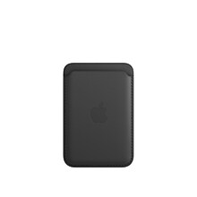 Apple iPhone Black Leather Wallet with MagSafe for iPhone 12, 12 mini, 12 Pro, 12 Pro Max (MHLR3ZM/A