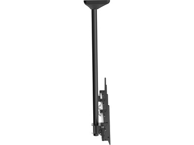 Mount-It! Tilt Ceiling Dual TV Mount for 2 LCD Displays: Screen Size: 45 to 55, 110 lbs. Max. (MI-
