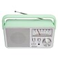 Jensen MR-750 Portable AM/FM Radio, Green (MR-750-GR)