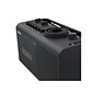 Jensen MCR-250 Portable AM/FM Radio Cassette Recorder/Player, Black