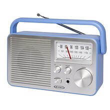 Jensen MR-750 Portable AM/FM Radio, Blue