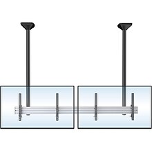 Mount-It! Tilt Ceiling Dual TV Mount, 110 lbs. Max. (MI-512L)