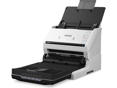 Epson DS-530 II Duplex Document Scanner, White/Black (B11B261202)