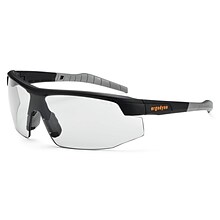 Skullerz® Skoll Safety Glasses, Anti-Fog In/Outdoor Lens, Black (59083)