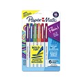 Paper Mate Flair Felt Pen, Bold Point, Assorted Ink, 6/Pack (2125411)