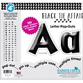 Barker Creek Black Tie Affair 4 Letter Pop Out, All Age