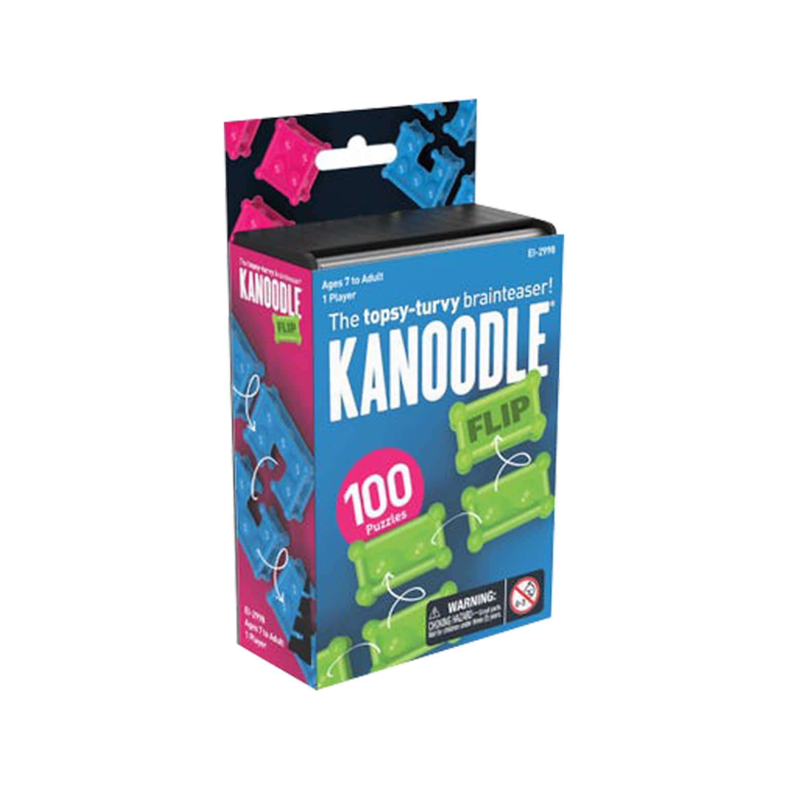 Educational Insights Kanoodle Flip 3-D Brain Teaser Puzzle Game for Kids, Teens And Adults, Ages 7+ (2998)