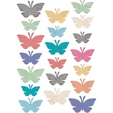 Teacher Created Resources Home Sweet Classroom Butterflies Accents, Assorted Sizes, 60 Per Pack, 3 P