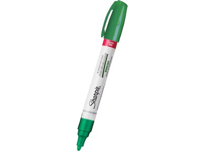 Sharpie Oil-Based Paint Marker, Medium Tip, Green, Dozen (2107620)