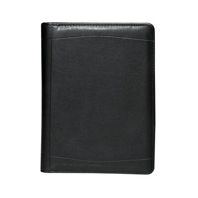 Natico Black Faux Leather Junior Portfolio 9H x 7W (60-PF-30)