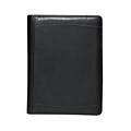 Natico Black Faux Leather Junior Portfolio 9H x 7W (60-PF-30)