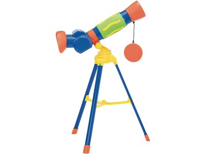 Educational Insights GeoSafari Jr. My First Telescope, 19.7 x 12.3 x 1.8, Blue/Orange/Yellow (512