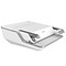 Fellowes Lyra Comb Binding Machine, 30 Sheet Capacity, White/Gray (5603001)