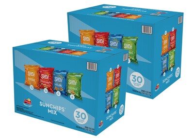 Sunchips Variety Grain Chips, 1.5 oz., 60/Carton (FRI49932)