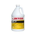 Betco pH7 Floor Cleaner, Lemon Scent, 1 Gal. (1380400)