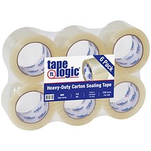 Tape Logic #170 Industrial Packing Tape, 3 x 110 yds., Clear, 6/Carton (T9051706PK)