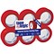 Tape Logic Colored Carton Sealing Heavy Duty Packing Tape, 2 x 110 yds., Red, 6/Carton (T90222R6PK)