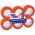 Tape Logic Colored Carton Sealing Heavy Duty Packing Tape, 2 x 110 yds., Orange, 6/Carton (T90222O6PK)