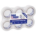 Tape Logic Colored Carton Sealing Heavy Duty Packing Tape, 2 x 110 yds., White, 6/Carton (T90222W6PK)