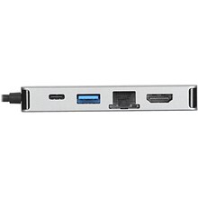 Targus USB-C DP Alt Mode Single Video 4K HDMI/VGA Docking Station, Gray (DOCK419USZ)