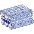 Tape Logic 2 x 110 yds. x 2.5 mil IF SEAL HAS BEEN… Security Tape,  Blue/White, 36/Carton