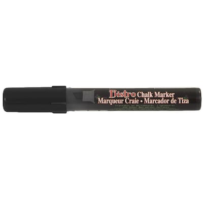 Marvy Uchida® Chisel Tip Erasable Chalk Markers, Black, 2/Pack (526483BAa)