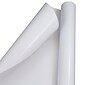 JAM Paper® Gift Wrap, Glossy Wrapping Paper, 25 Sq. Ft, White, Sold Individually (165S25wh)