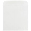 JAM Paper 11.5 x 11.5 Large Square Invitation Envelopes, White, Bulk 250/Box (3992321H)