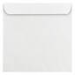 JAM Paper 12.5" x 12.5" Large Square Invitation Envelopes, White, 25/Pack (3992322)