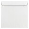 JAM Paper 12.5 x 12.5 Large Square Invitation Envelopes, White, 25/Pack (3992322)