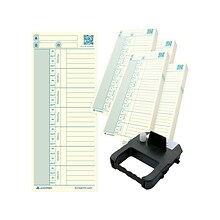 Acroprint Authentic Time Card with Ribbon for ES700/ES900 Time Clock, 200/Pack (01-0296-006)