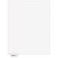 Avery Legal Pre-Printed Paper Dividers, Bottom Tab EXHIBIT A, White, Avery Style, Letter Size, 25/Pack (11940)