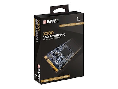Emtec X300 Power Pro ECSSD1TX300 1TB PCI Express Internal Solid State Drive
