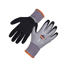 Ergodyne ProFlex 7501 Waterproof Winter Work Gloves, Gray, Large, 12 Pairs (17634)