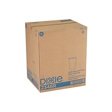 Dixie EcoSmart Fiber Hot/Cold Cups, 16 Oz., Kraft Paper, 1000/Carton (2346R)