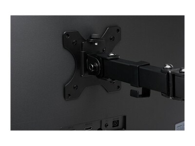 Kensington SmartFit Ergo Adjustable Dual Monitor Arm, Up to 32", Black (K55409WW)