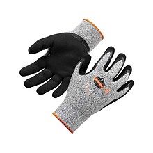 Ergodyne ProFlex 7031 Nitrile Coated Cut-Resistant Gloves, ANSI A3, Gray, XL, 12 Pairs (17985)