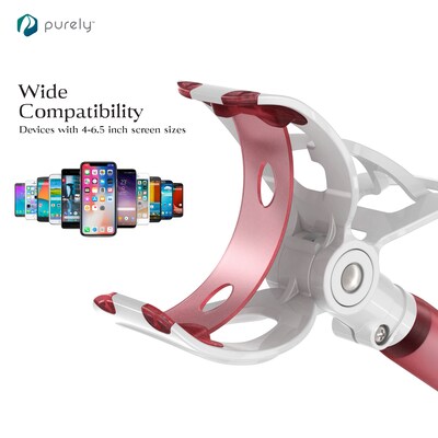 Overtime Purely Universal Stand for Most Cell Phones, Pink (PPSGH12-PK)
