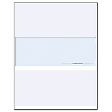 Custom Laser Middle Multi-Purpose Check, 2 Ply/Duplicate, 1 Color Printing, Standard Check Color, 8-