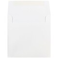 JAM Paper 8 x 8 Square Invitation Envelopes, White, 25/Pack (3992315)