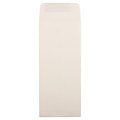 JAM Paper #11 Policy Business Strathmore Envelopes, 4.5 x 10.375, Natural White Wove, 25/Pack (90090