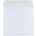 JAM Paper 8.5 x 8.5 Square Invitation Envelopes, White, Bulk 250/Box (4231H)