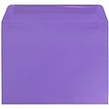 JAM Paper® 9 x 12 Booklet Colored Envelopes, Violet Purple Recycled, 50/Pack (1531752i)