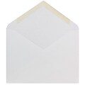 JAM Paper® A6 Invitation Envelopes with V-Flap, 4.75 x 6.5, White, Bulk 500/Box (J0567c)