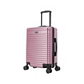 InUSA Deep Plastic Carry-On Luggage, Rose Gold (IUDEE00S-ROS)